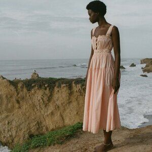 Doen Augustine Dress in Coral Sands Size Small